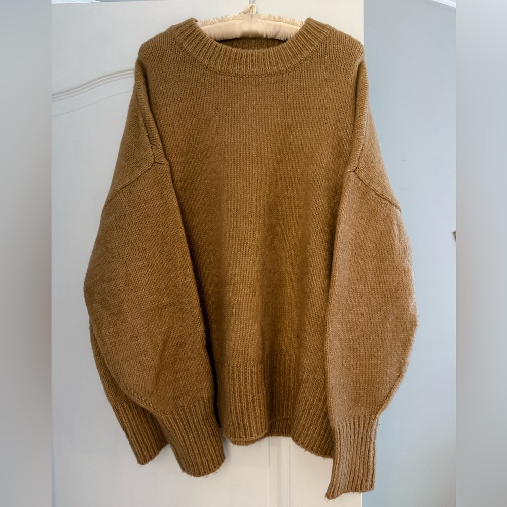 ZARA knit Oversized Sweater Alpaca Blend